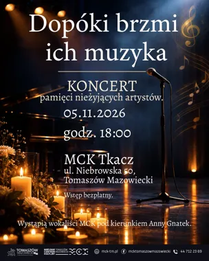 Koncert zaduszkowy „Dopóki brzmi ich muzyka”